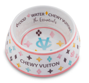 Chewy Vuitton Dog Bowl