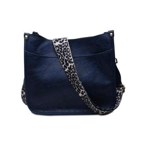 Dark Blue Adjustable Purse with guitar strap