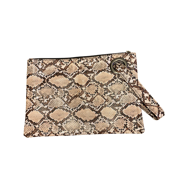 Snakeskin Clutch Purse