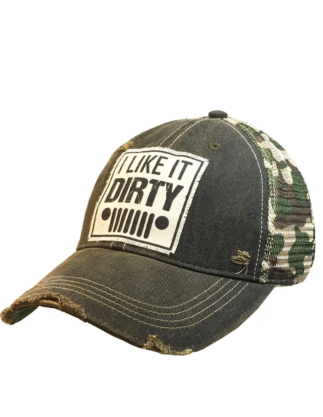 I Like It Dirty Jeep Baseball Hat