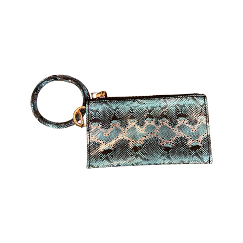 Key Ring Leather Wallet