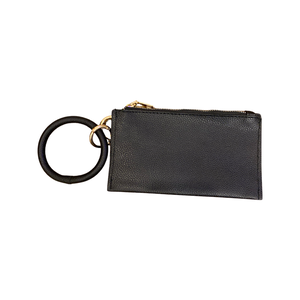 Key Ring Leather Wallet